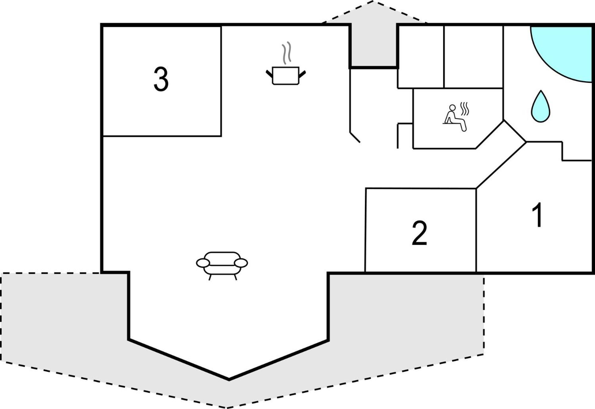 Ferienhaus Strandblick 20 - Dorf 1 X *